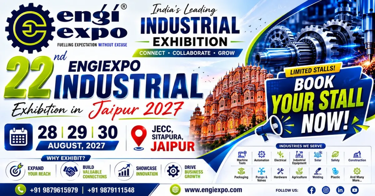 22nd Engiexpo Industrial Exhibition in Jaipur 2027