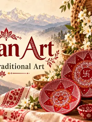 Aipan Art Workshop – Kumauni Folk Art poster