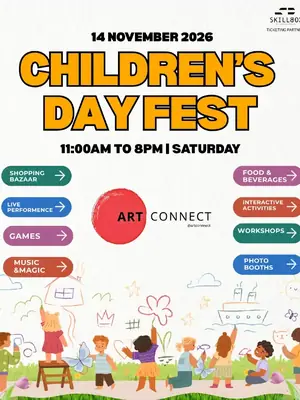 Art Connect Children's Day Fest poster