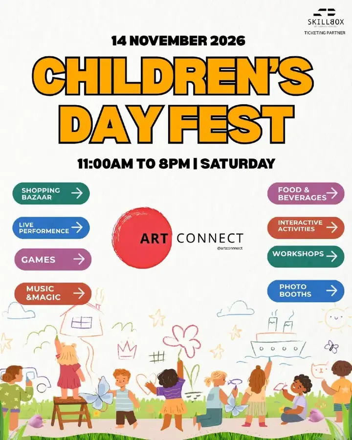Art Connect Children's Day Fest poster