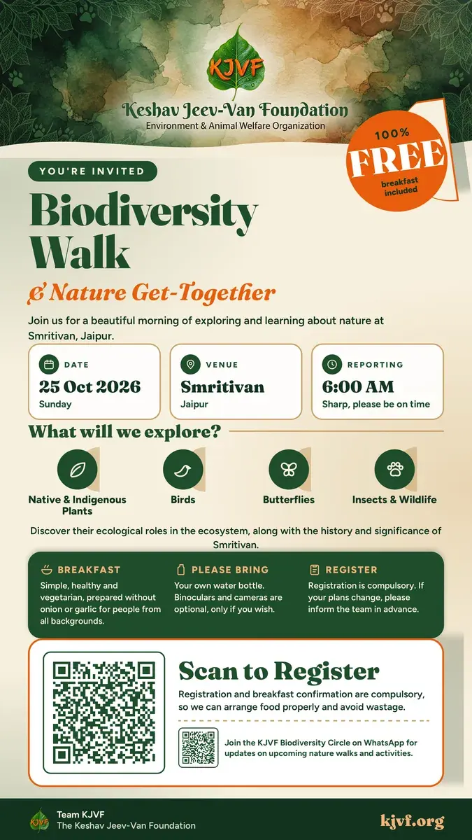 Biodiversity Walk & Nature Get-Together poster