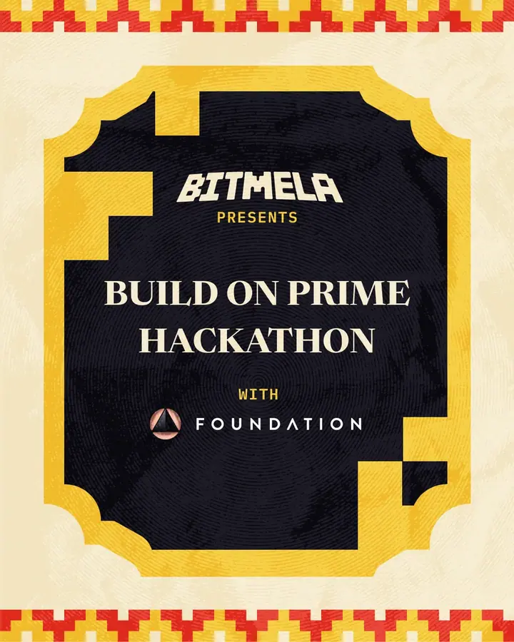 Bitmela Hackathon poster