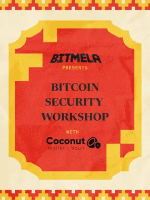 Bitmela Security Workshop poster