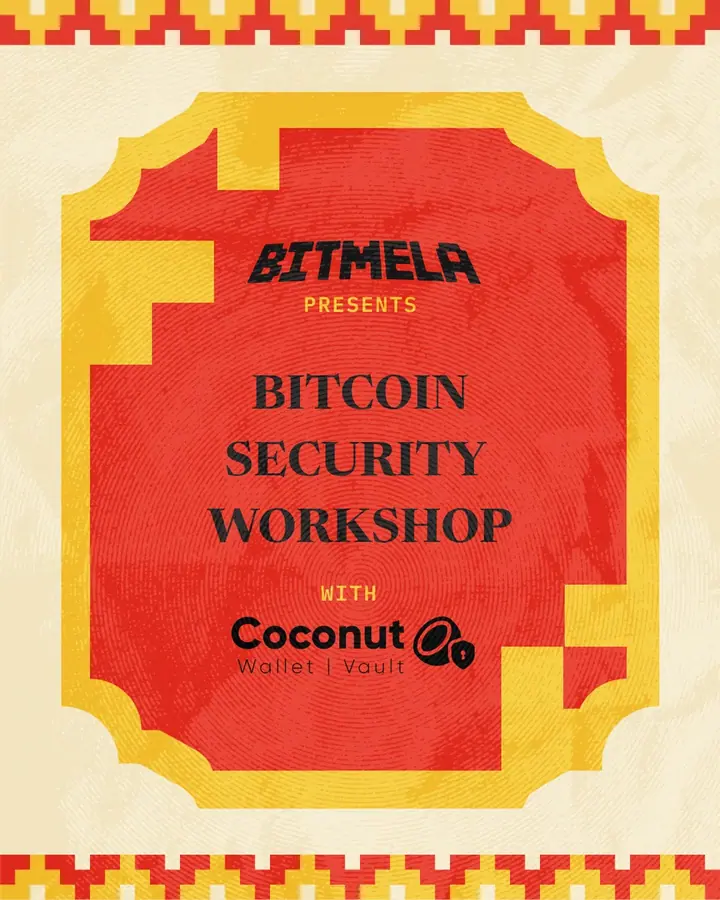 Bitmela Security Workshop poster
