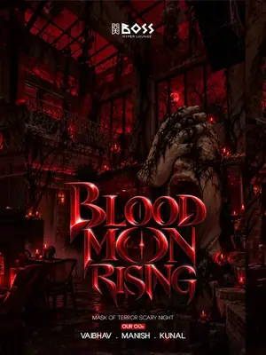 Blood Mon Rising: Halloween at Boss poster