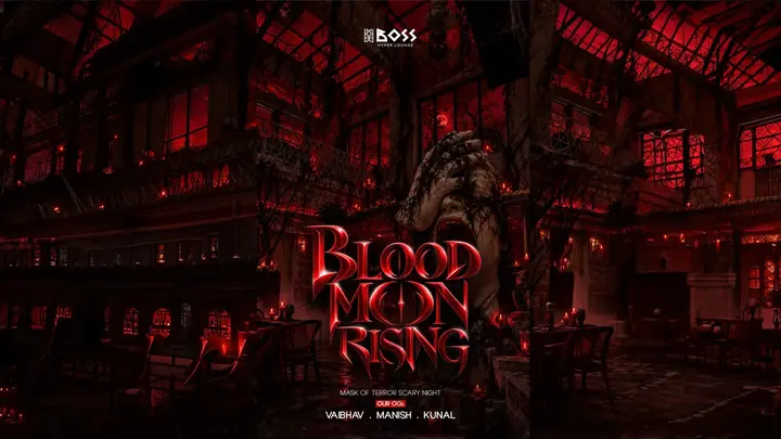Blood Mon Rising: Halloween at Boss poster
