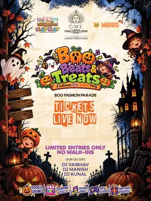 Boo, Beats & Treats poster