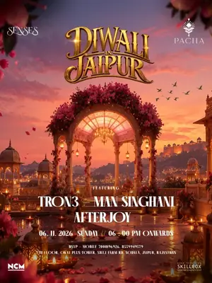 Diwali in Jaipur poster