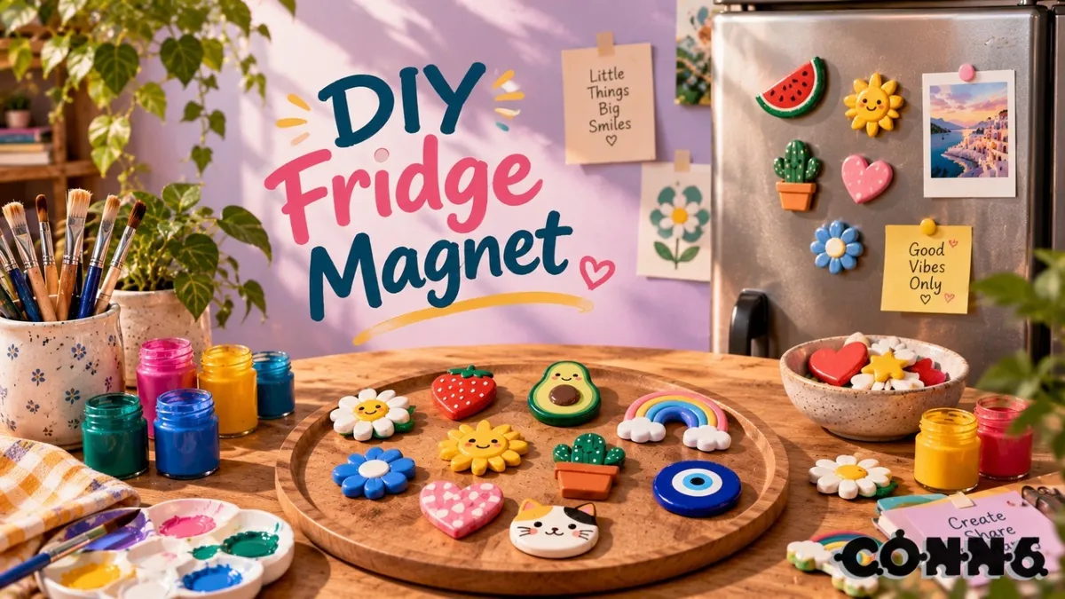 DIY Fridge Magnet