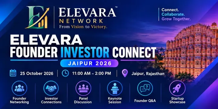 Elevara Founder Investor Connect poster