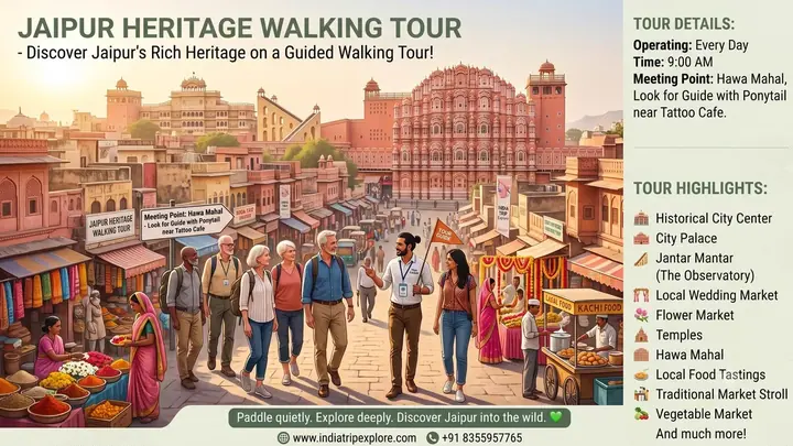 Jaipur Heritage Walk poster