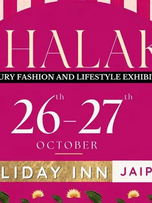 Jhalak Exhibition: Jaipur poster