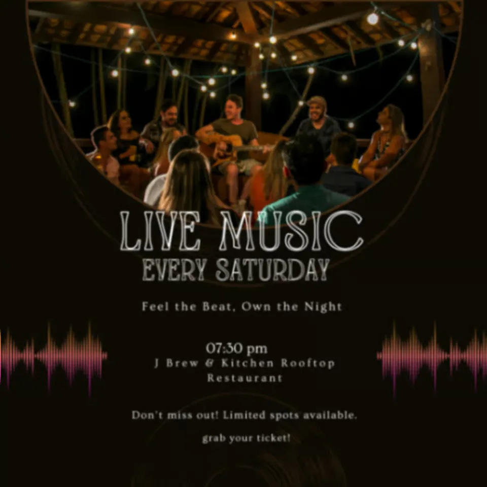 Live Music Saturday Night - Rooftop Dine