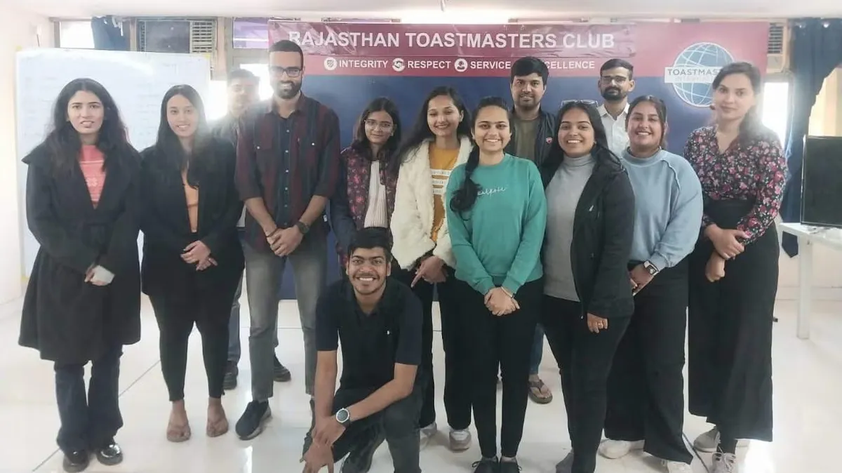 Rajasthan Toastmasters Club Meeting