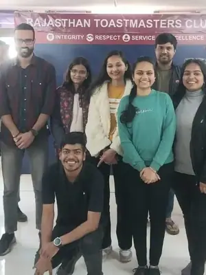 Rajasthan Toastmasters Club Meeting poster