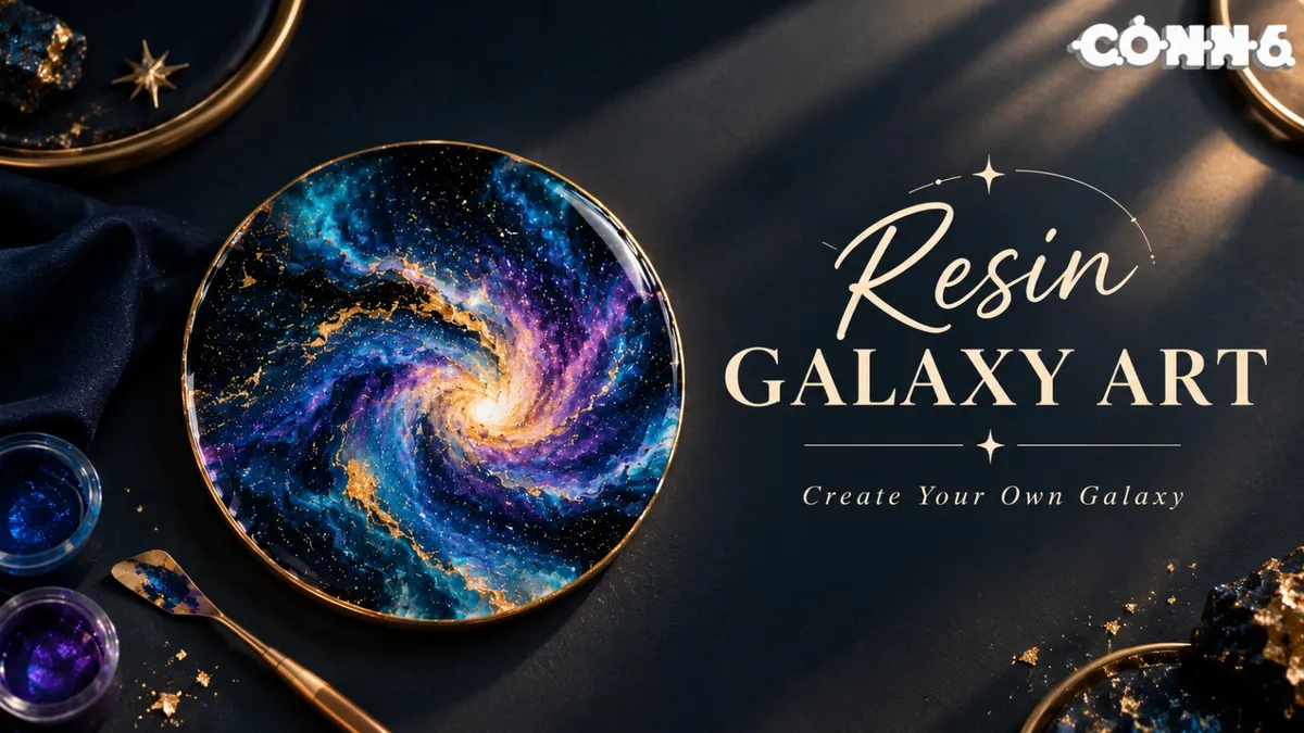 Resin Galaxy Art Workshop