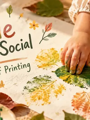 The Little Art Social poster