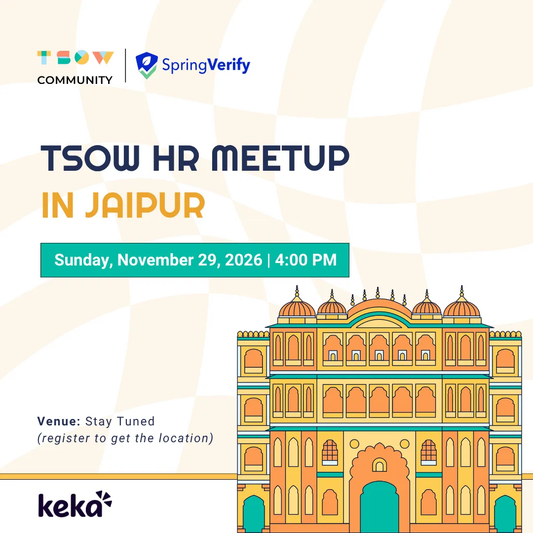 TSOW HR Meetup in Jaipur